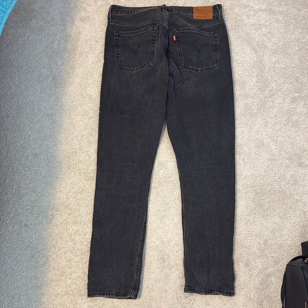Levi’s 501 30x28 black denim jeans 👖 - Picture 3 of 8